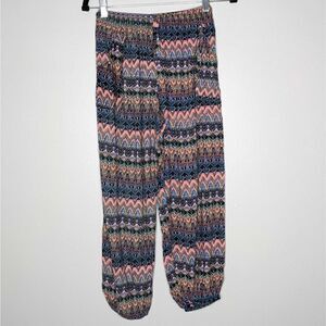 Boho Hippie Colorful Balloon Yoga Pants